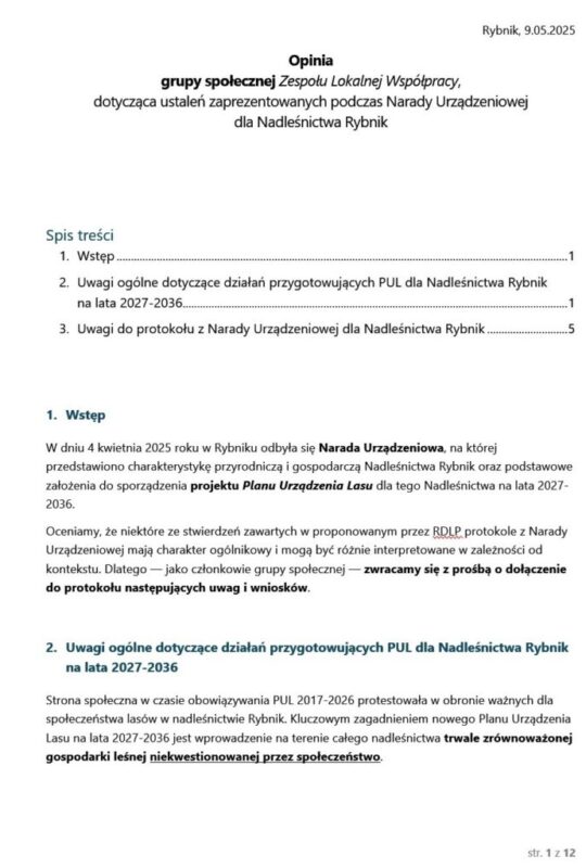 Opinia strony społecznej_1 Opinia strony społecznej_1