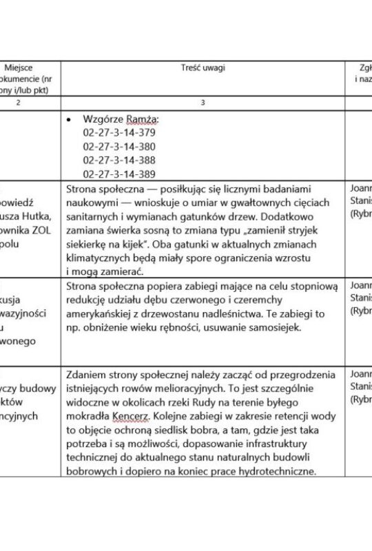 Opinia strony społecznej_7 Opinia strony społecznej_7